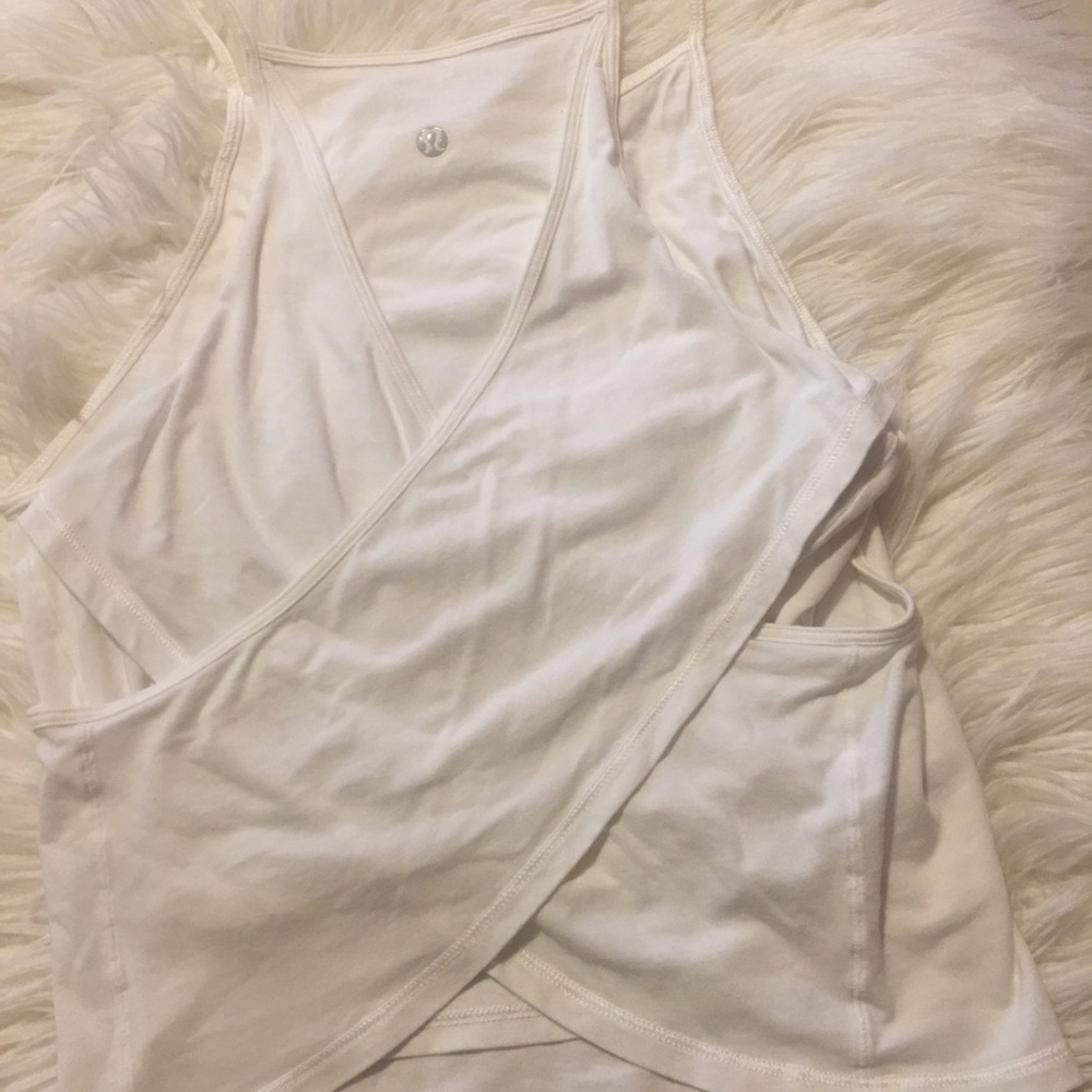 Lululemon White Tank Top